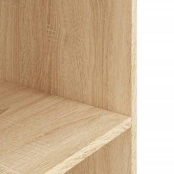 Meuble pour Aquarium Bois d'Ingénierie pour Salon avec Rangement 100x40x60 cm Chêne - ComfortXL Outdoor Living - Image 6