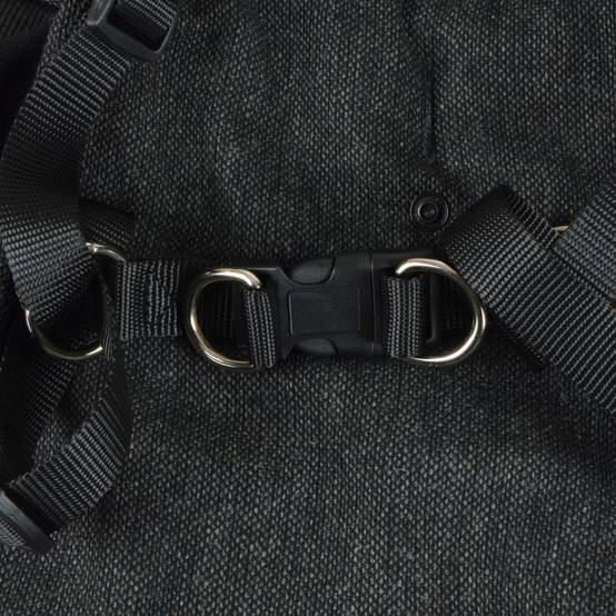 Love Story - Manteau Pour Chien "Tweed" 40cm Anthracite - Image 6