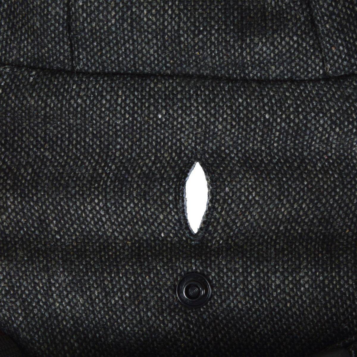 Love Story - Manteau Pour Chien "Tweed" 40cm Anthracite - Image 5