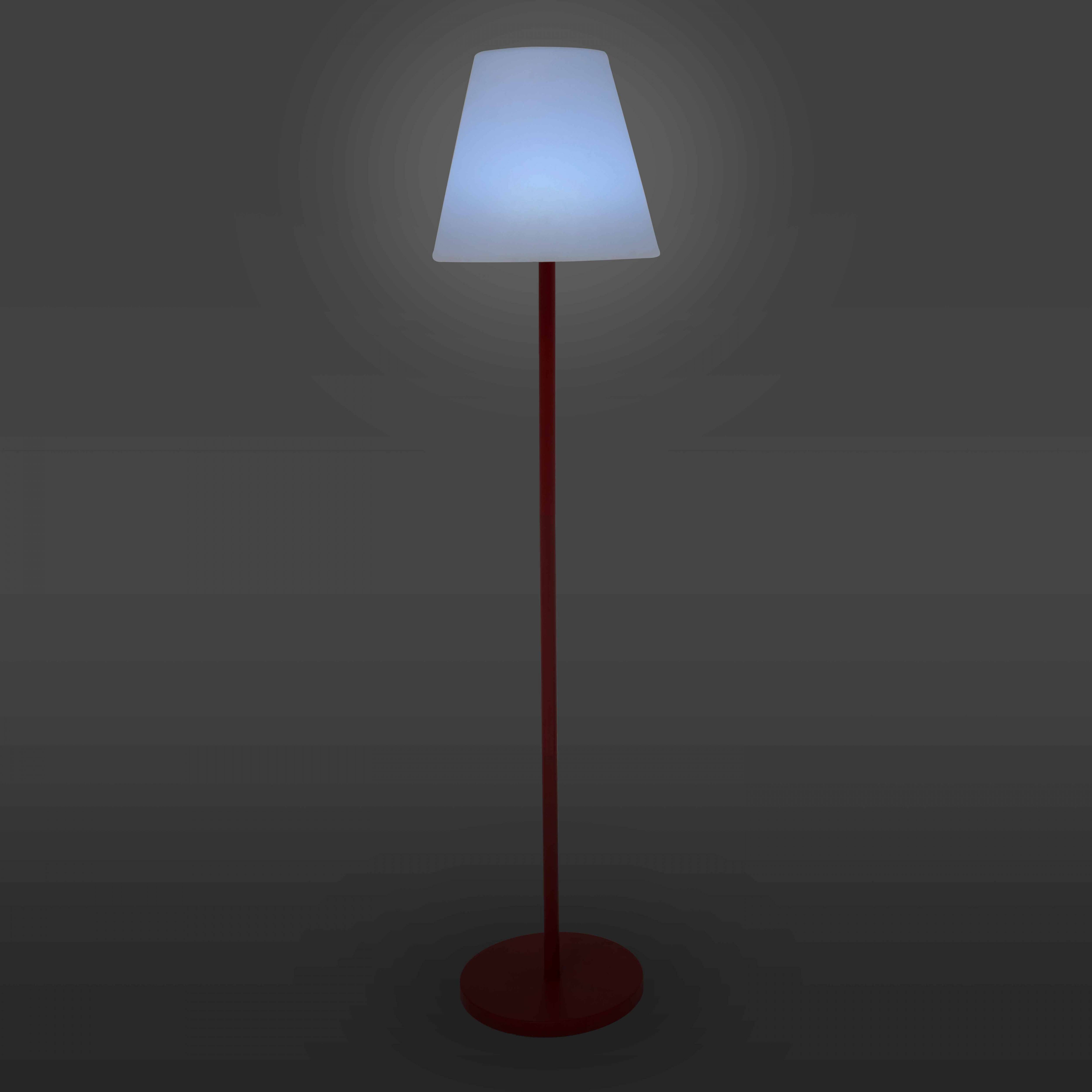 Oviala - Lampadaire en acier rouge Bell - Oviala - Imagen 2