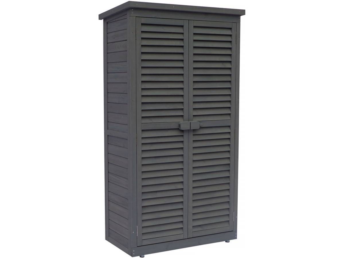 Habitat Et Jardin - Armoire De Jardin "space" - 87 X 46.5 X 160 Cm - Anthracite -habitat Et Jardin - Imagen 1