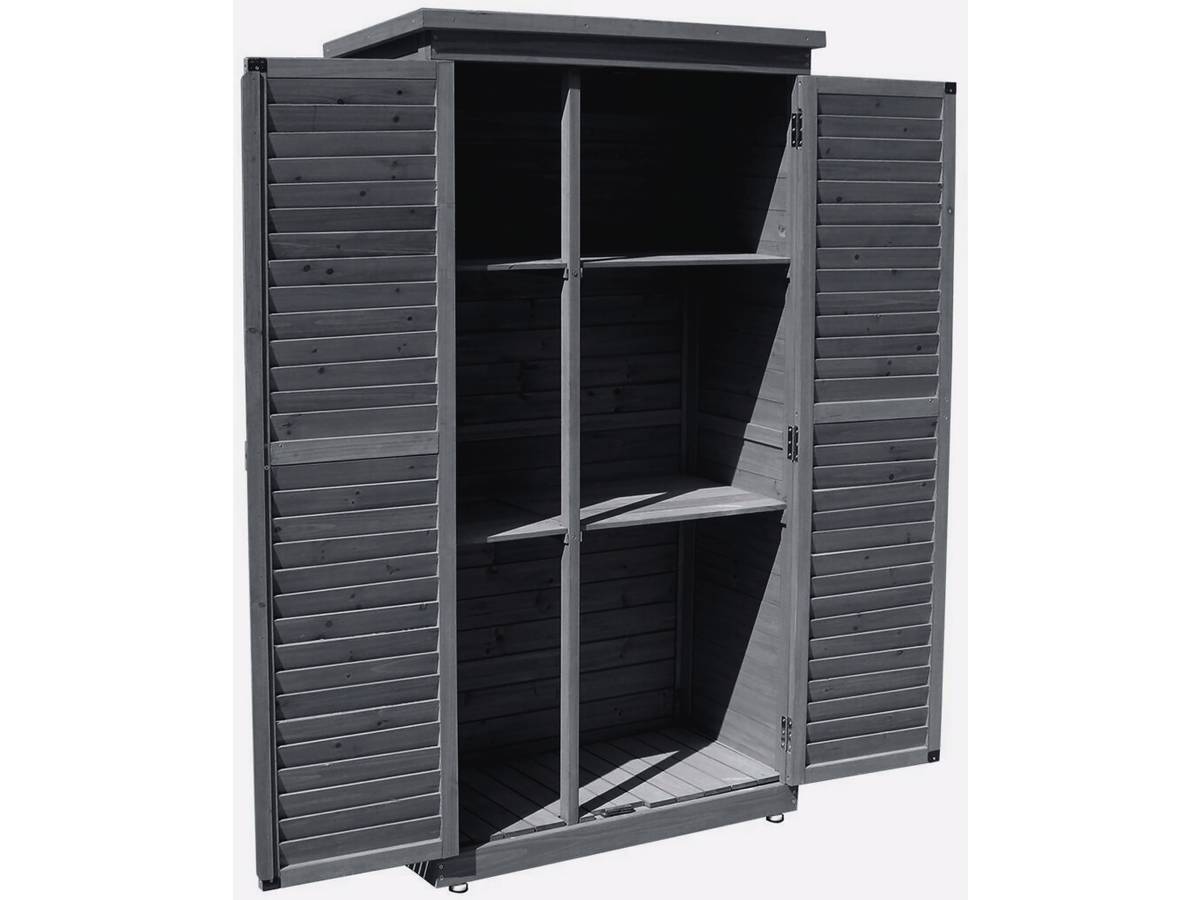 Habitat Et Jardin - Armoire De Jardin "space" - 87 X 46.5 X 160 Cm - Anthracite -habitat Et Jardin - Imagen 3