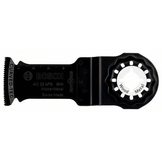 Bosch Professional - Lame plongeante pour découpeur ponceur BIM AIZ 32 EB Wood and Métal - 32 x 50 mm - BOSCH - 2608661644 - Imagen 1