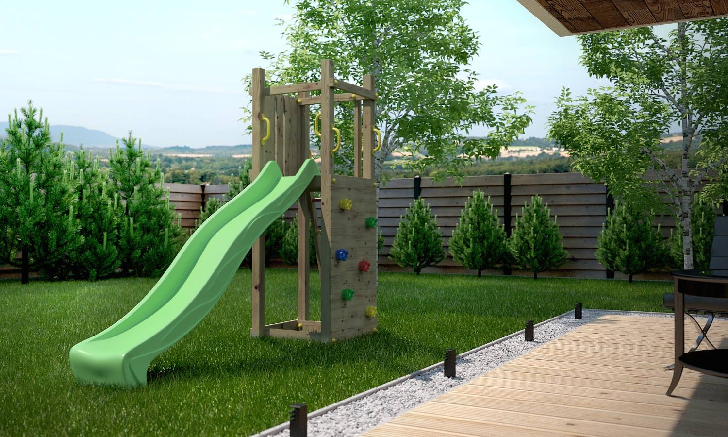 Châlet-Jardin - Aire de jeux "Zébulon" Chalet & Jardin - Image 2