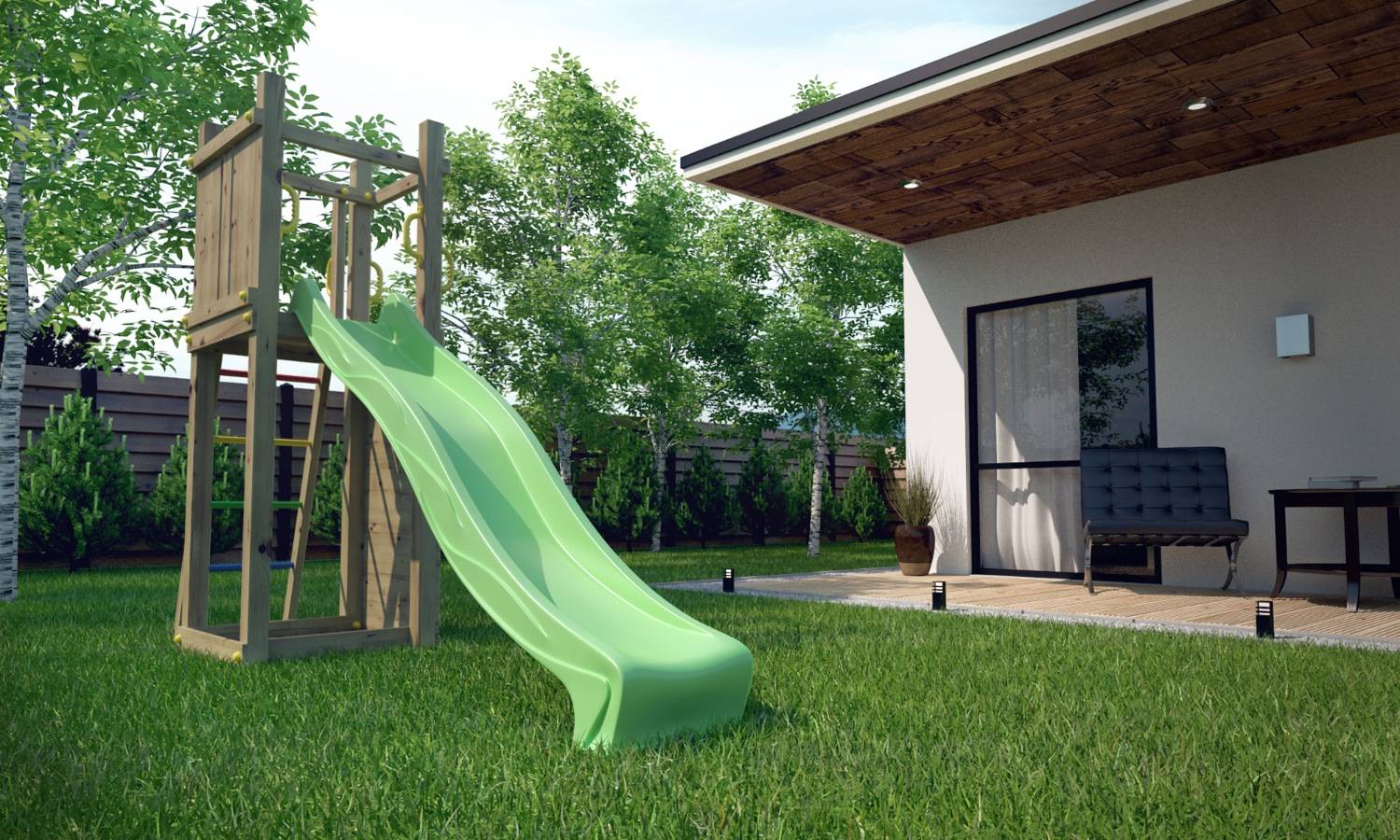 Châlet-Jardin - Aire de jeux "Zébulon" Chalet & Jardin - Image 4