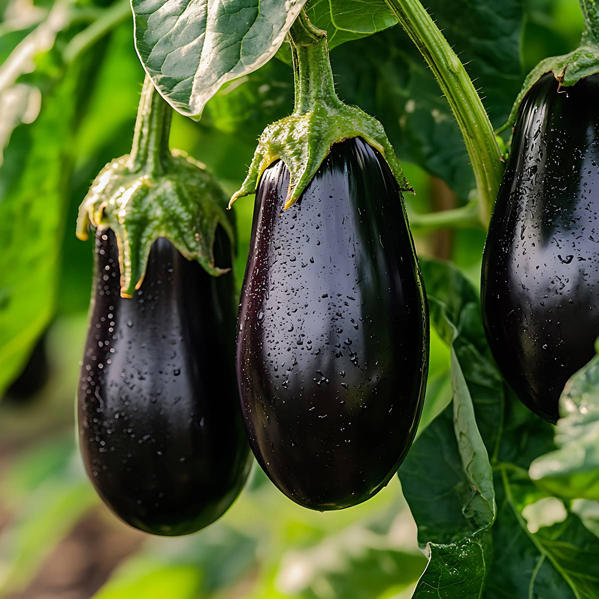 Promesse de Fleurs - Aubergine Monstrueuse de New-York Bio - Ferme de Sainte Marthe le sachet de 50 graines environ