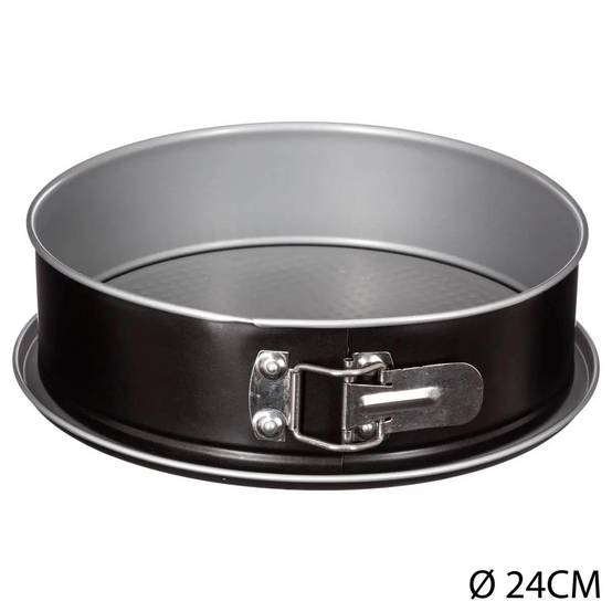 Moule en Métal Démontable "Signature" 24cm Noir - Image 1