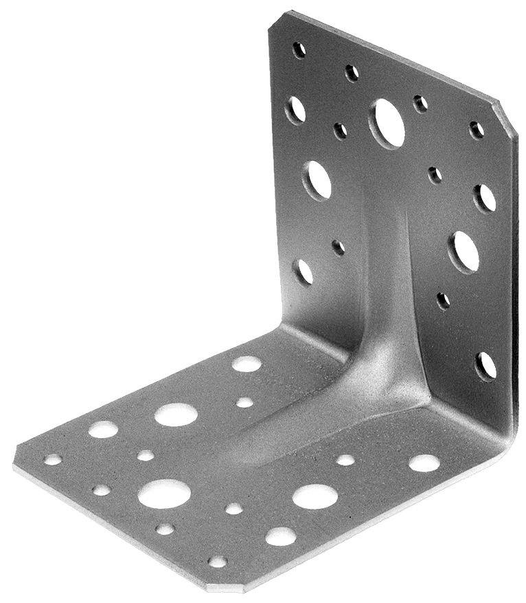 Gah Alberts - Lot de 12 équerres Galvanisé GAH ALBERTS, 70x70x55 mm