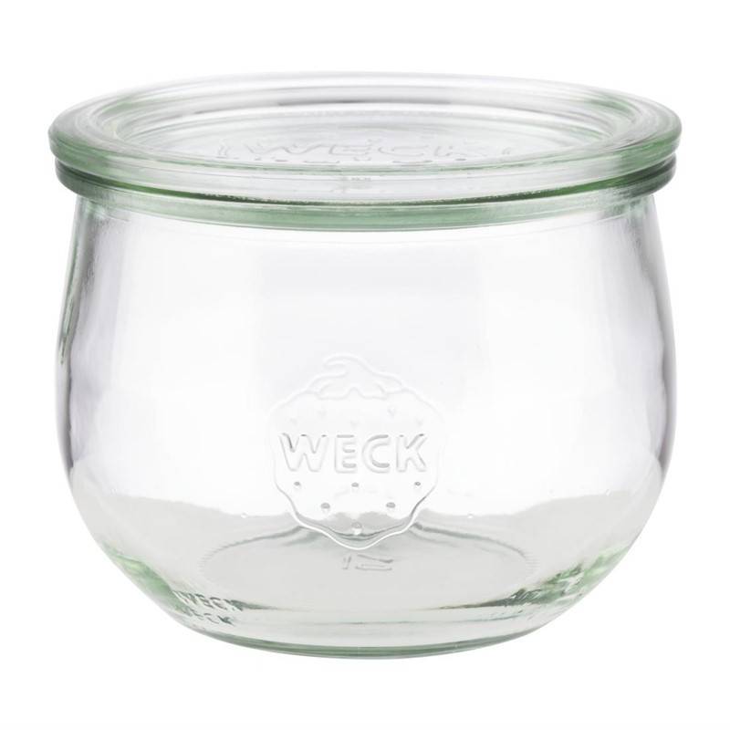 Bocaux en Verre Tulipe avec Couvercle Weck 580 mL - Lot de 6 - APS - Image 4