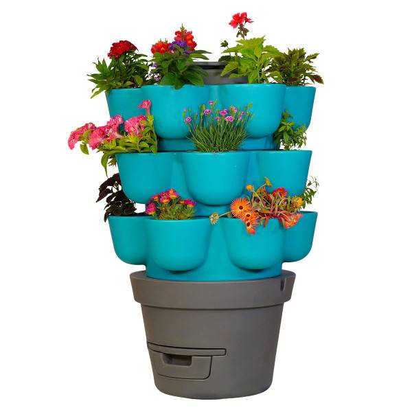 WORMgarden Turquoise 3 jardinières - Image 1