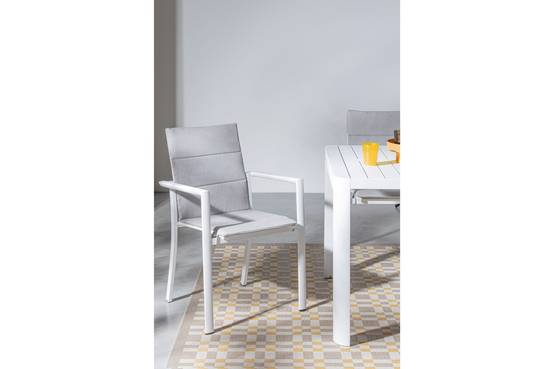 Autre - Table de jardin rectangulaire extensible en métal L180/240 8/10 places - AVIGNON - Imagen 3