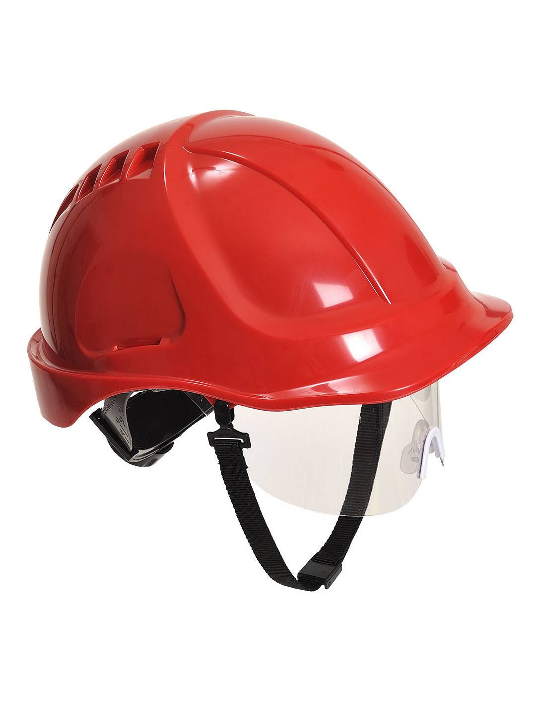 Portwest - Casque à Visiere  Endurance Plus Visor Couleur : Rouge Taille  - Portwest - Image 1
