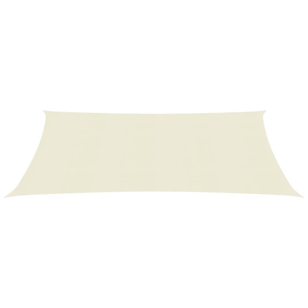 Helloshop26 - Voile d'ombrage 160 g/m² crème 4 x 5 m pehd - Imagen 2