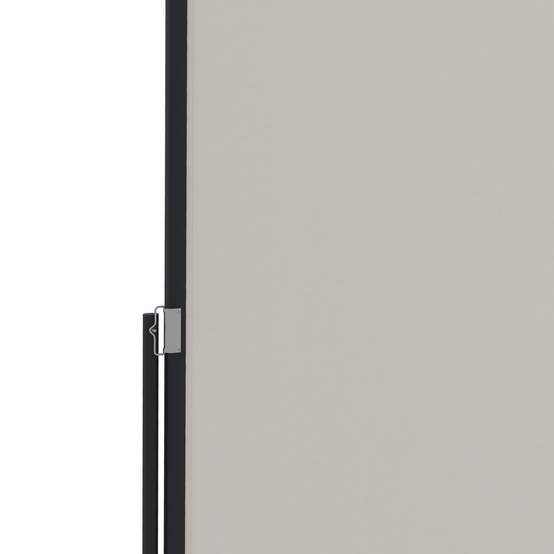 Store latéral rétractable polyester terrasse jardin brise-vue 300x140cm gris clair - ComfortXL Outdoor Living - Image 8