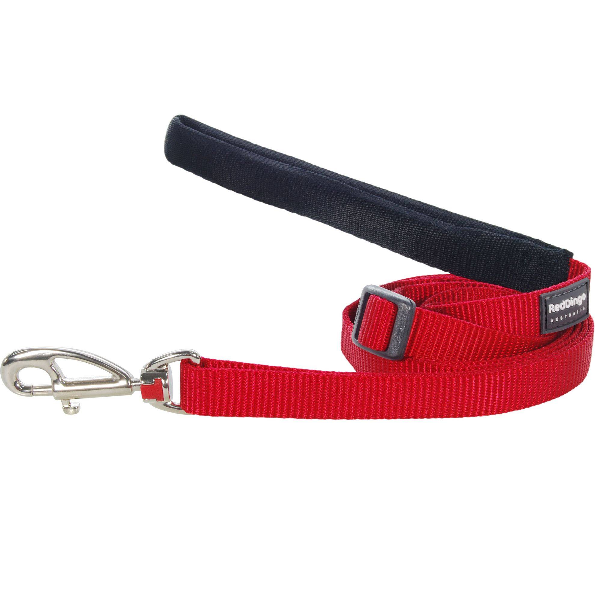Laisse réglable Red Dingo Basic rouge Taille : T1 RED DINGO