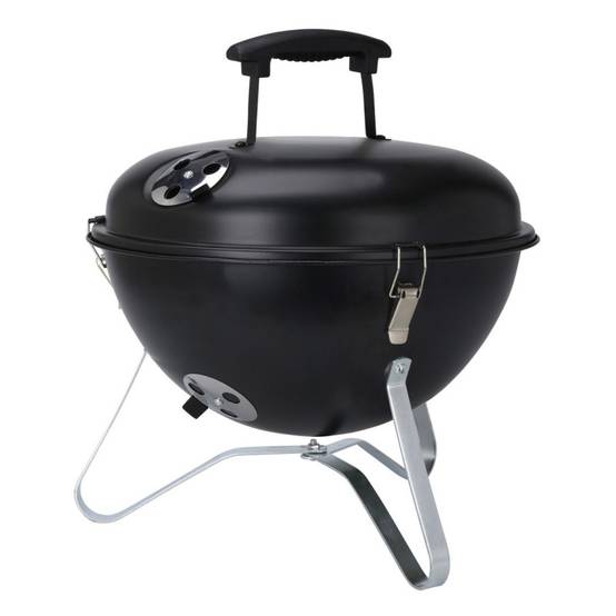 Barbecue de table D34 avec couvercle métal noir - Image 1