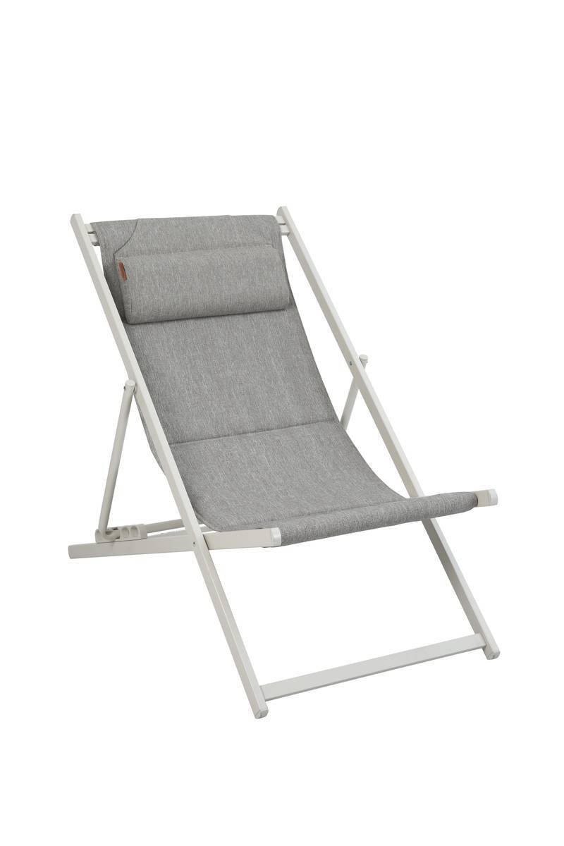 Hesperide - Chilienne de jardin empilable pliable Lunivia argile - Hespéride - Image 2