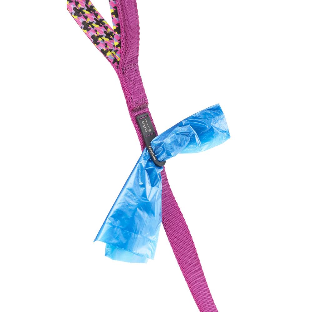 Ferplast - Ferplast laisse pour chien DAYTONA FANTASY, Laisse en nylon pour chien de taille moyenne, 120 cm, avec poignée rembourrée confortable et mousqueton en - Imagen 3