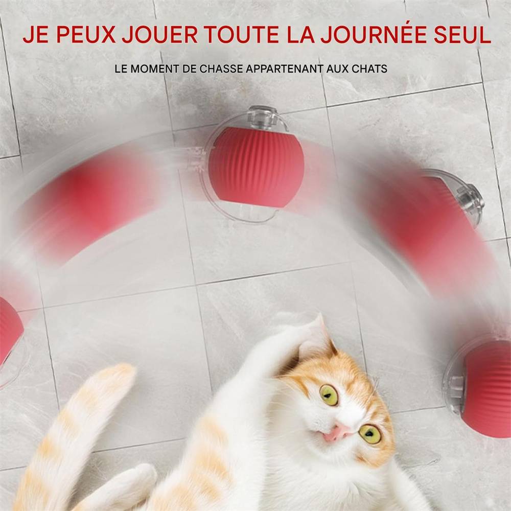 DtopbuyAge - Balle roulante interactive pour chiens(Gris) DtopbuyAge - Image 5