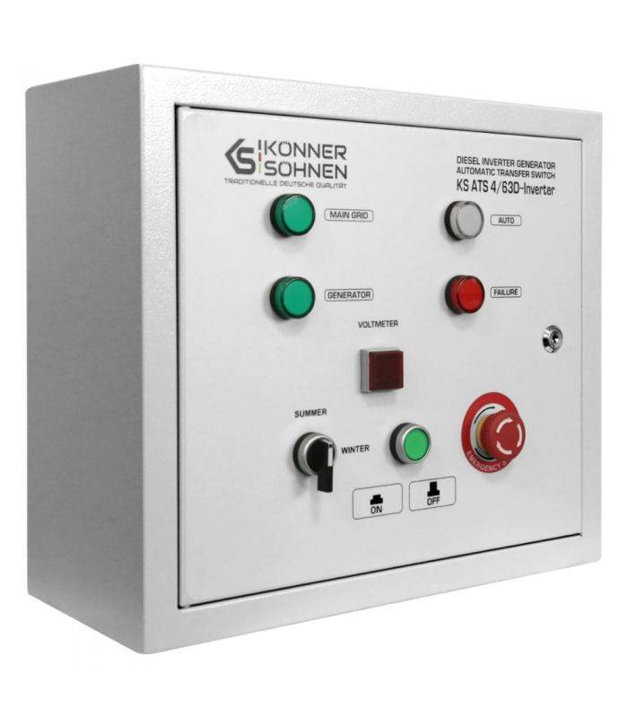 Bloc de transfert automatique (ATS) pour générateur diesel -  KS ATS 4/63D-Inverter - Image 4