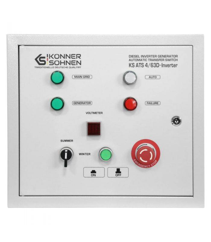 Bloc de transfert automatique (ATS) pour générateur diesel - KS ATS 4/63D-Inverter - Image 2