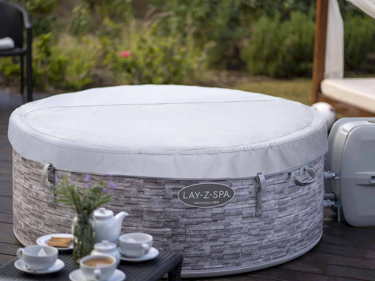 Bestway - Spa gonflable Lay-Z-Spa Vancouver rond Airjet Plus 3/5 places - Bestway - Imagen 6