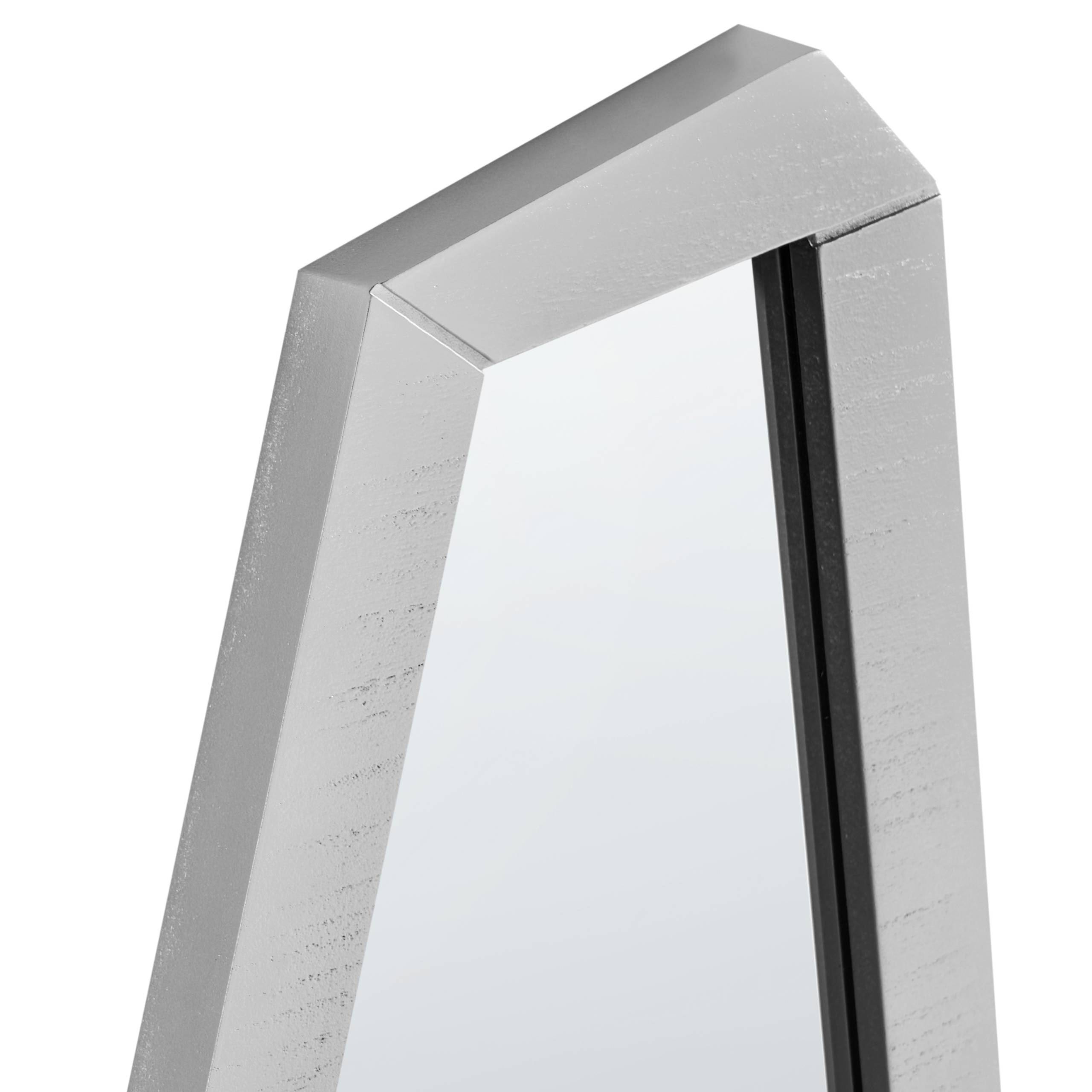 Beliani - Miroir MDF Argenté CHANU - 44x3x104- Beliani - Image 5