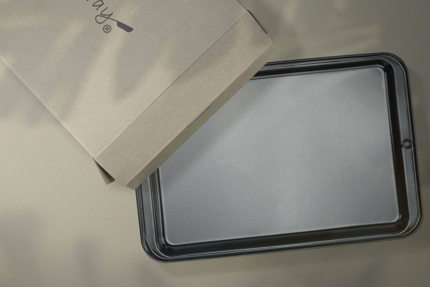 Plaque à biscuits avec revêtement anti-adhésif - 37 x 26,5 cm - Convient aux fours - Myway - Imagen 4