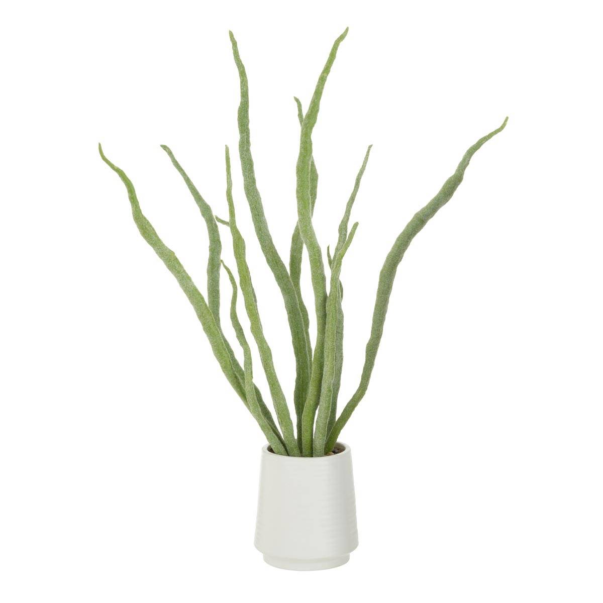 Plante Artificielle en Pot "Grasse" 92cm Vert - Image 1