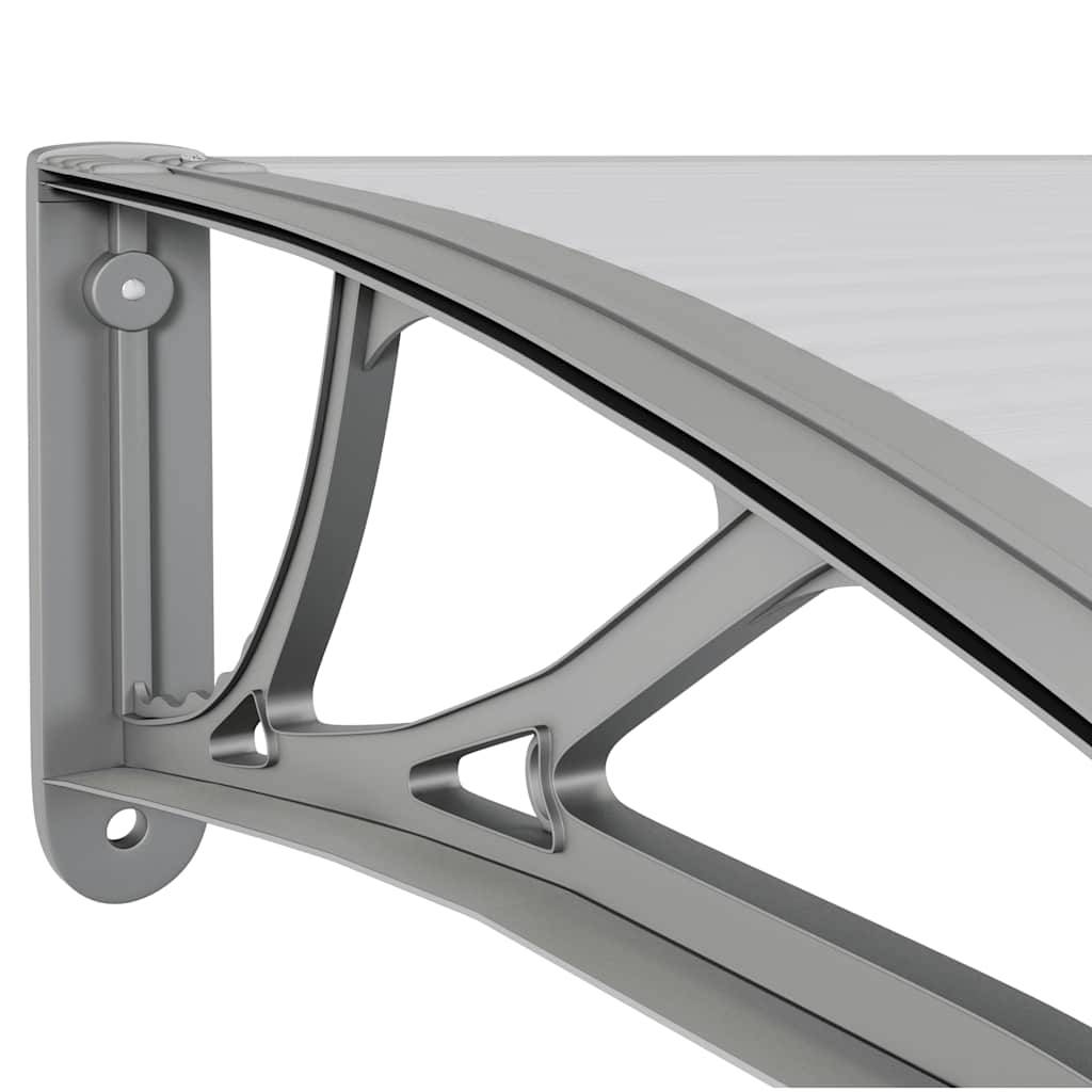 Maison Chic - Store banne | Auvent de porte Gris 150x100 cm Polycarbonate Maison Chic - Image 4