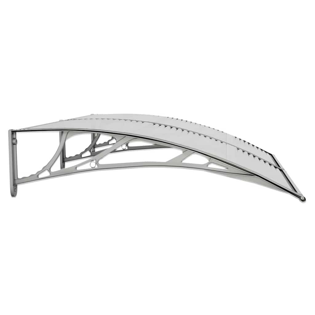 Maison Chic - Store banne | Auvent de porte Gris 150x100 cm Polycarbonate Maison Chic - Image 3