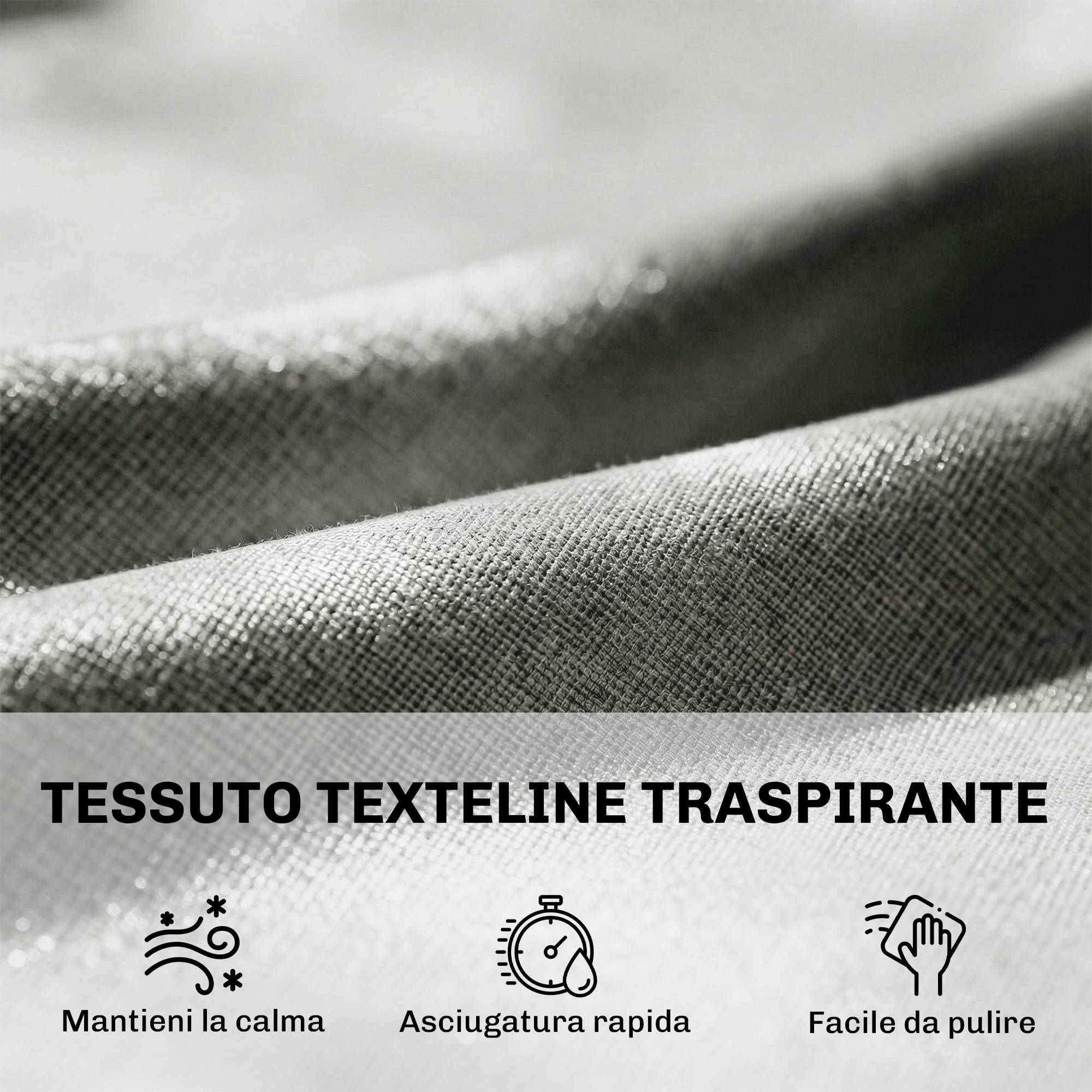 Transat Bain de Soleil Résine Tressée Jardin Dossier Inclinable 5 Positions 198cm Marron - ComfortXL Outdoor Living - Image 9
