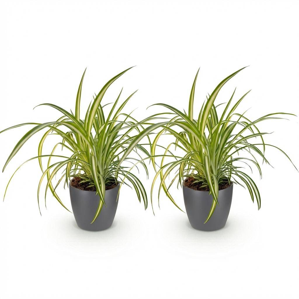 La Green Touch - Chlorophytum Comosum Variegatum - H30cm - Image 3