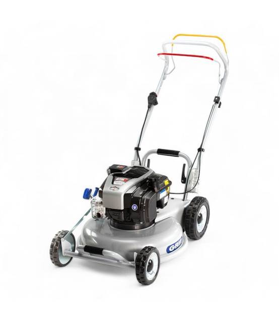 Grin - Tondeuse à gazon mulching professionnelle 53 cm, démarrage électrique, 190 cm³ Briggs Stratton - GRIN PM53A-INST - Image 1