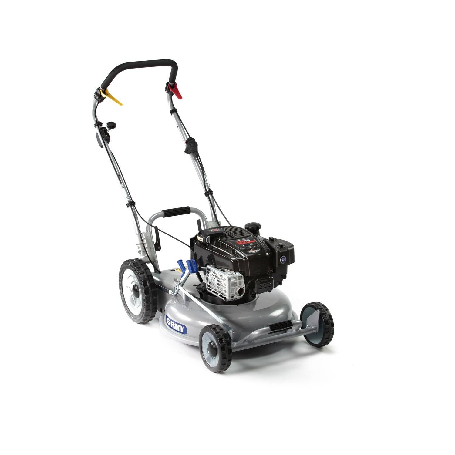 Grin - Tondeuse à gazon mulching professionnelle 53 cm, démarrage électrique, 190 cm³ Briggs  Stratton - GRIN PM53A-INST - Image 4