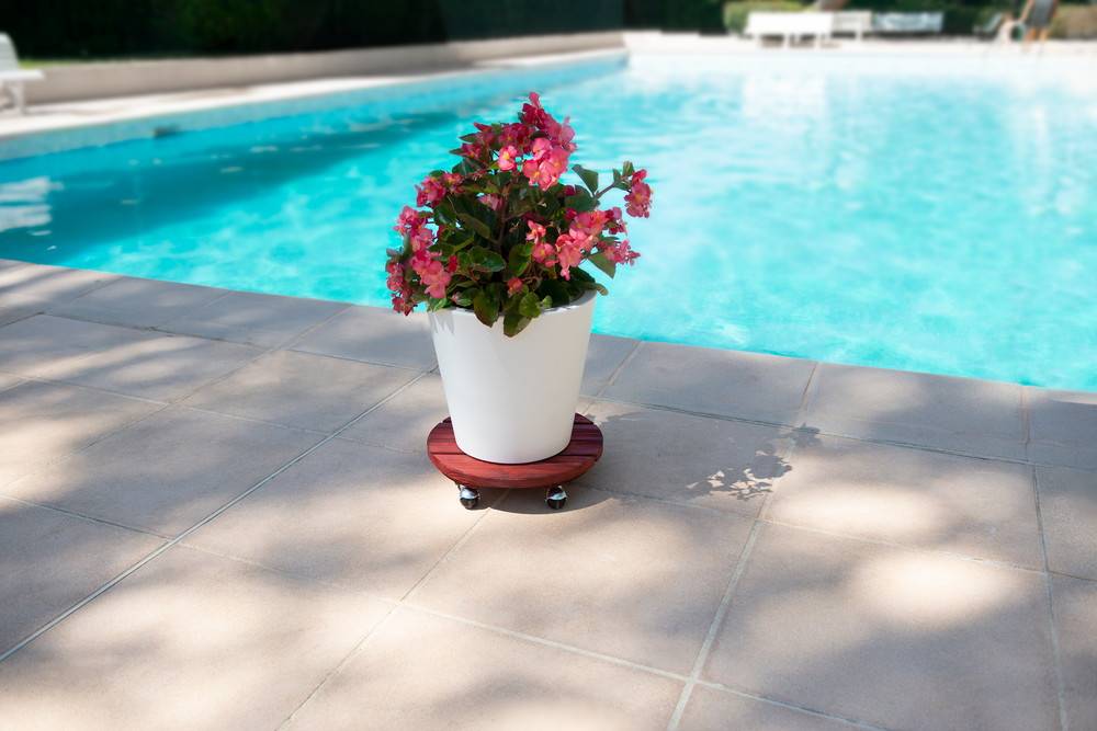 Louis Moulin - Roule plante BOIS rond rouge - 37,5 cm - Bois Louis Moulin - Imagen 3