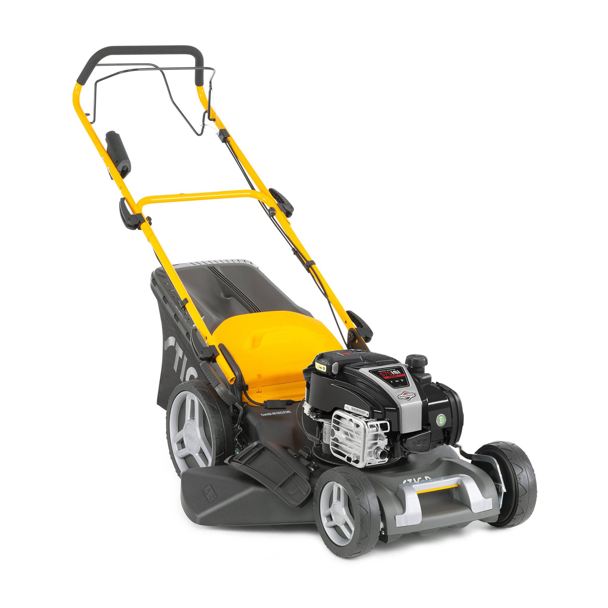 Stiga - Tondeuse thermique autotractée Combi 48 SEQ B MS, Moteur B&S 150 cc, Largeur 46 cm, 4-en-1 avec démarrage électrique - STIGA - Image 1