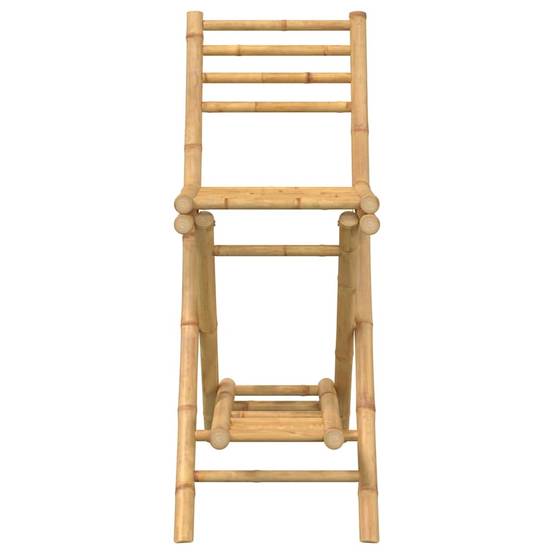 Tabourets de bar bambou naturel 40 x 57.5 x 97 cm - PANGIVO - Image 5