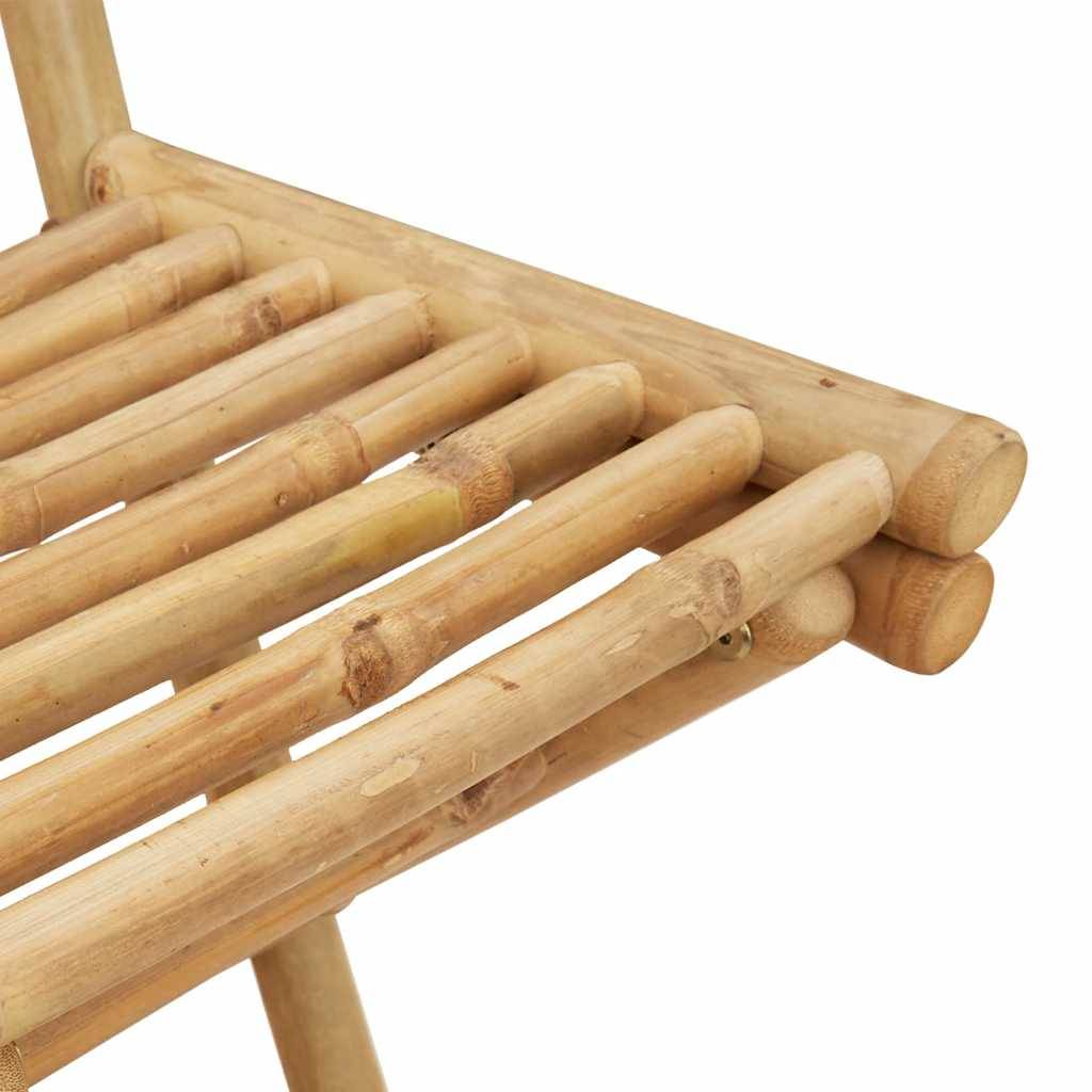 Tabourets de bar bambou naturel 40 x 57.5 x 97 cm - PANGIVO - Image 9