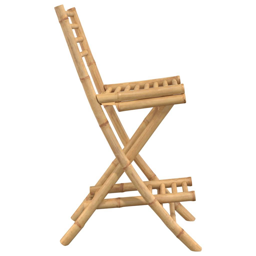 Tabourets de bar bambou naturel 40 x 57.5 x 97 cm - PANGIVO - Image 6