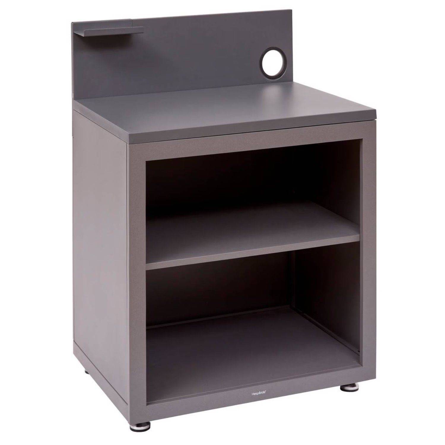 Hesperide - Module 2 niveaux pour cuisine d'été Oxyana gris graphite Hespéride - Image 7