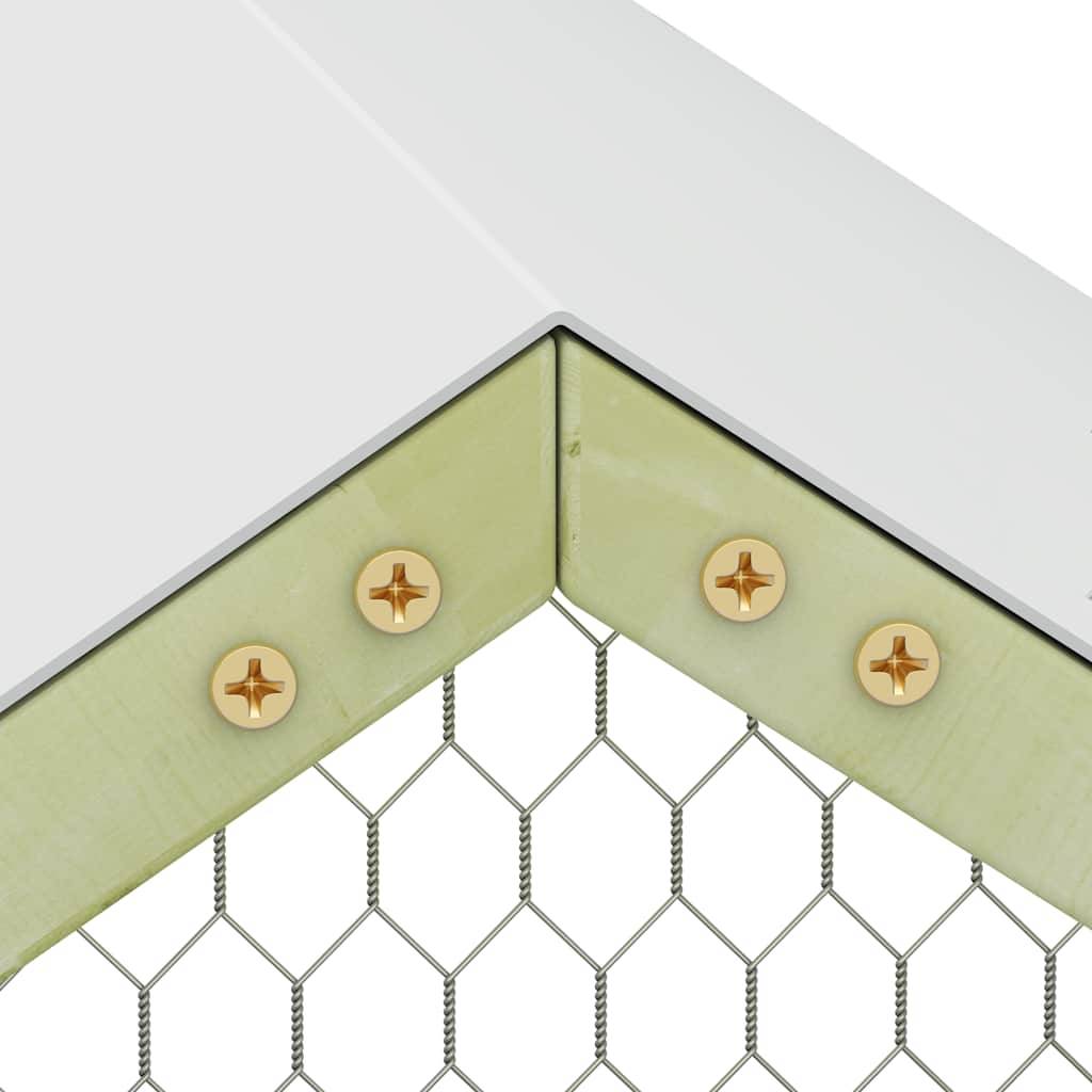 Vidaxl - Poulailler 6x1,5x2 m Pinède imprégnée vidaXL 278402 - Imagen 4