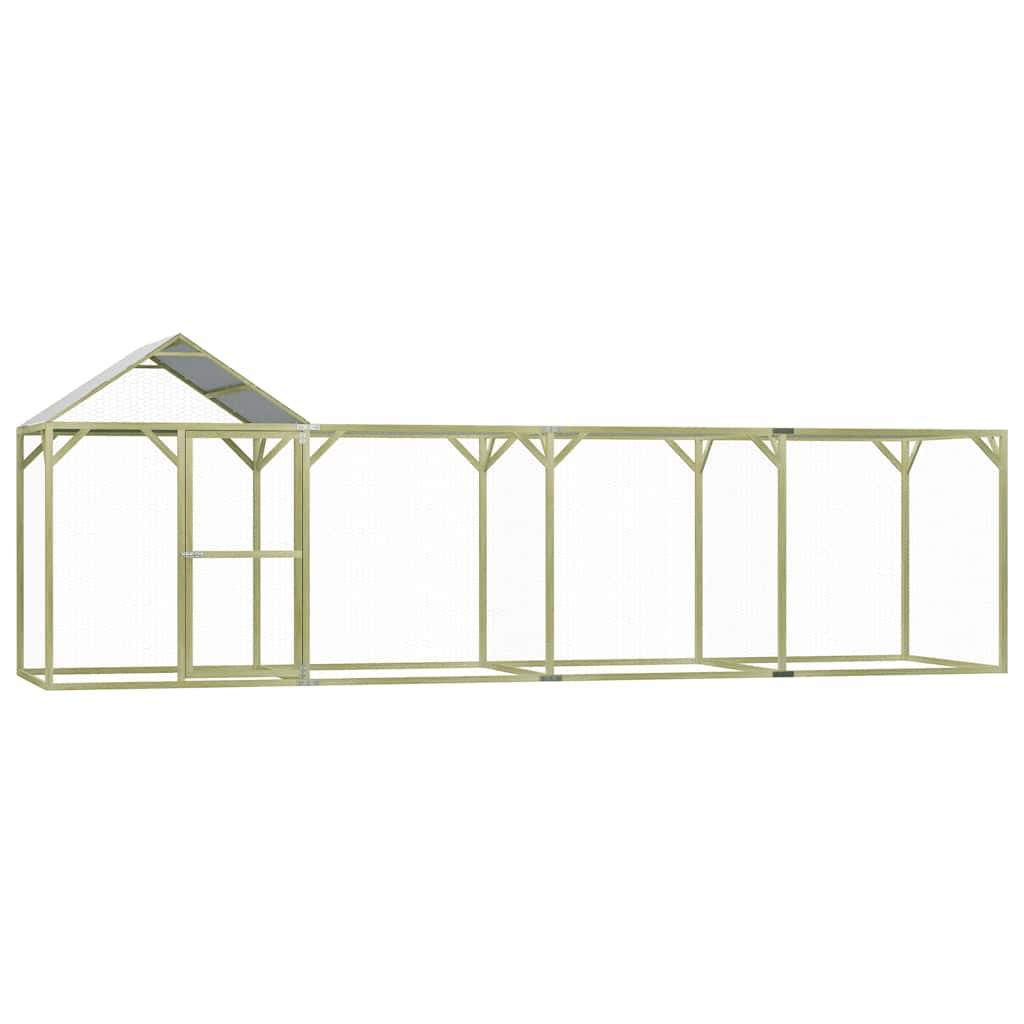Vidaxl - Poulailler 6x1,5x2 m Pinède imprégnée vidaXL 278402 - Imagen 1