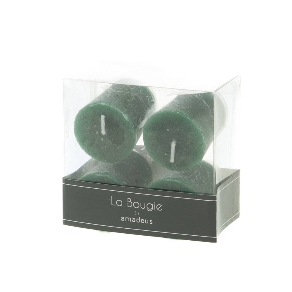 Amadeus - Lot 4 votives 4.3X4.7 cm - Image 1
