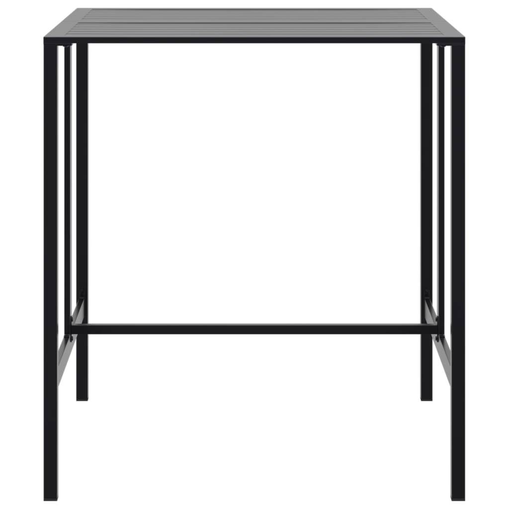 Vidaxl - Ensemble de bar de jardin 5 pcs noir acier enduit de poudre vidaXL 3283752 - Image 6