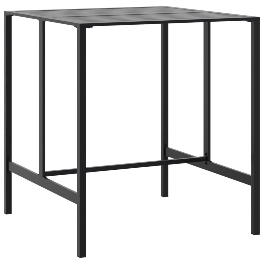 Vidaxl - Ensemble de bar de jardin 5 pcs noir acier enduit de poudre vidaXL 3283752 - Image 4