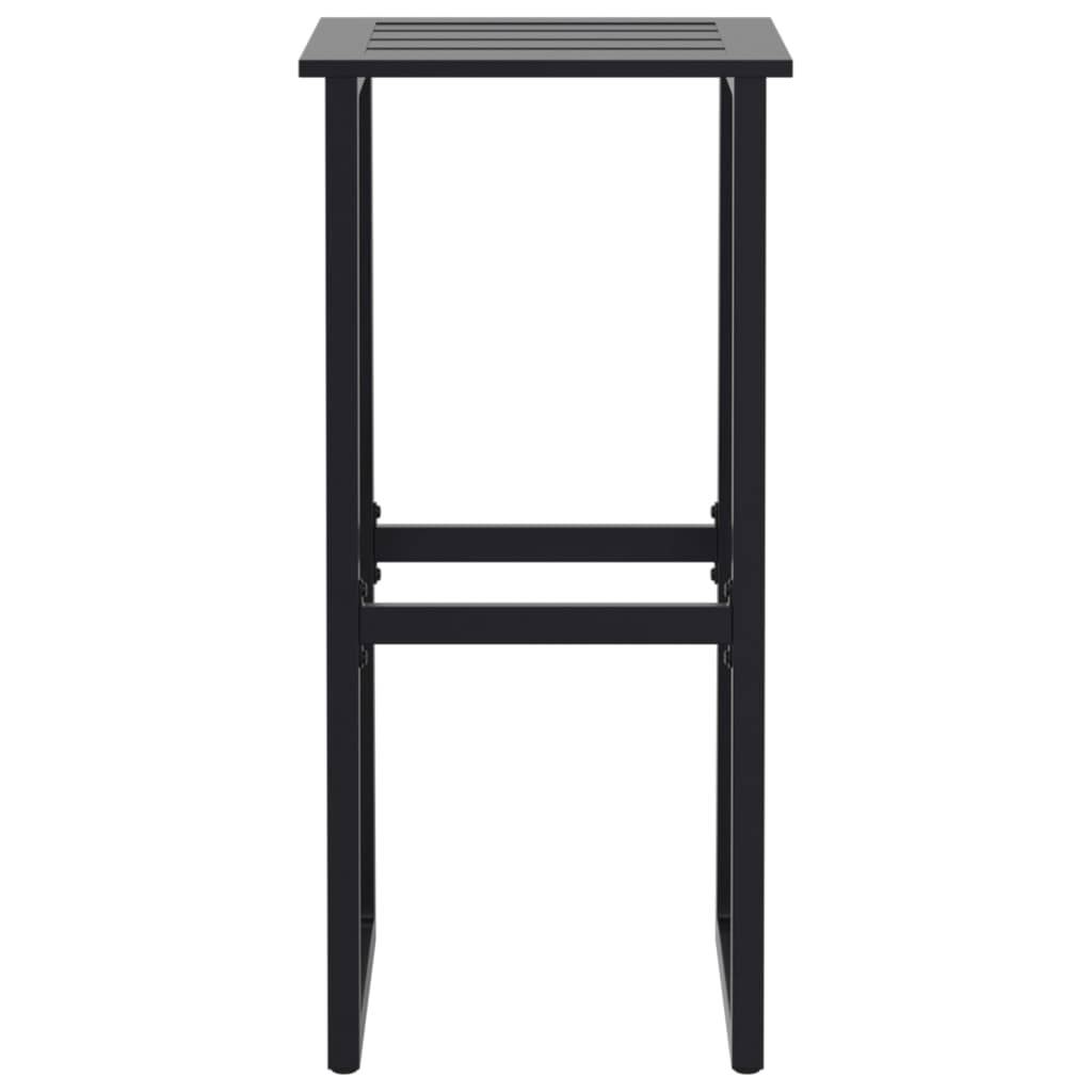 Vidaxl - Ensemble de bar de jardin 5 pcs noir acier enduit de poudre vidaXL 3283752 - Image 7