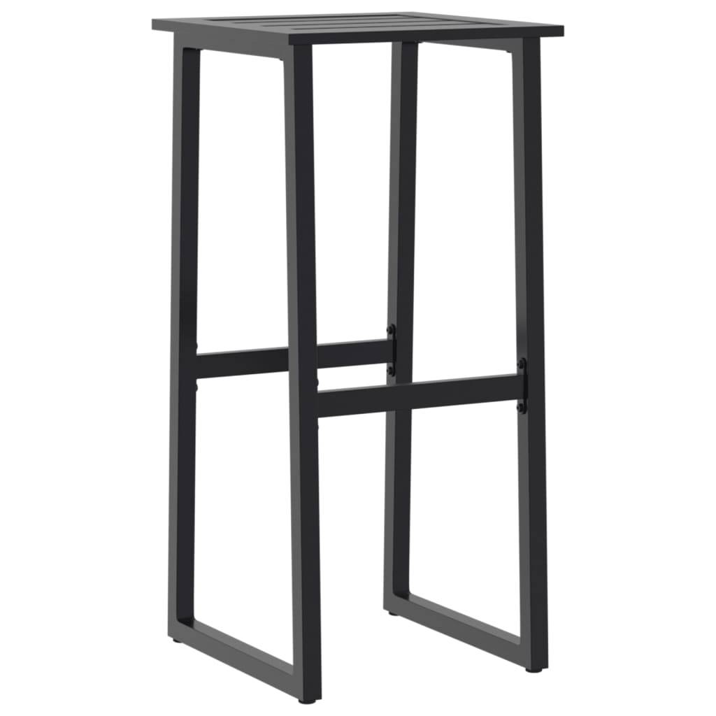Vidaxl - Ensemble de bar de jardin 5 pcs noir acier enduit de poudre vidaXL 3283752 - Image 5