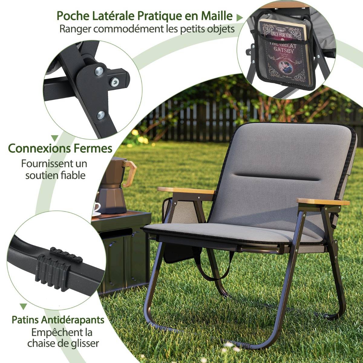 Coussin D'assise Extérieur Confortable AZVFLY Lot De 2 Coussin De Chaise D'Extérieur 48x48 Cm - Assise Confortable Et Imperméable Pour Jardin