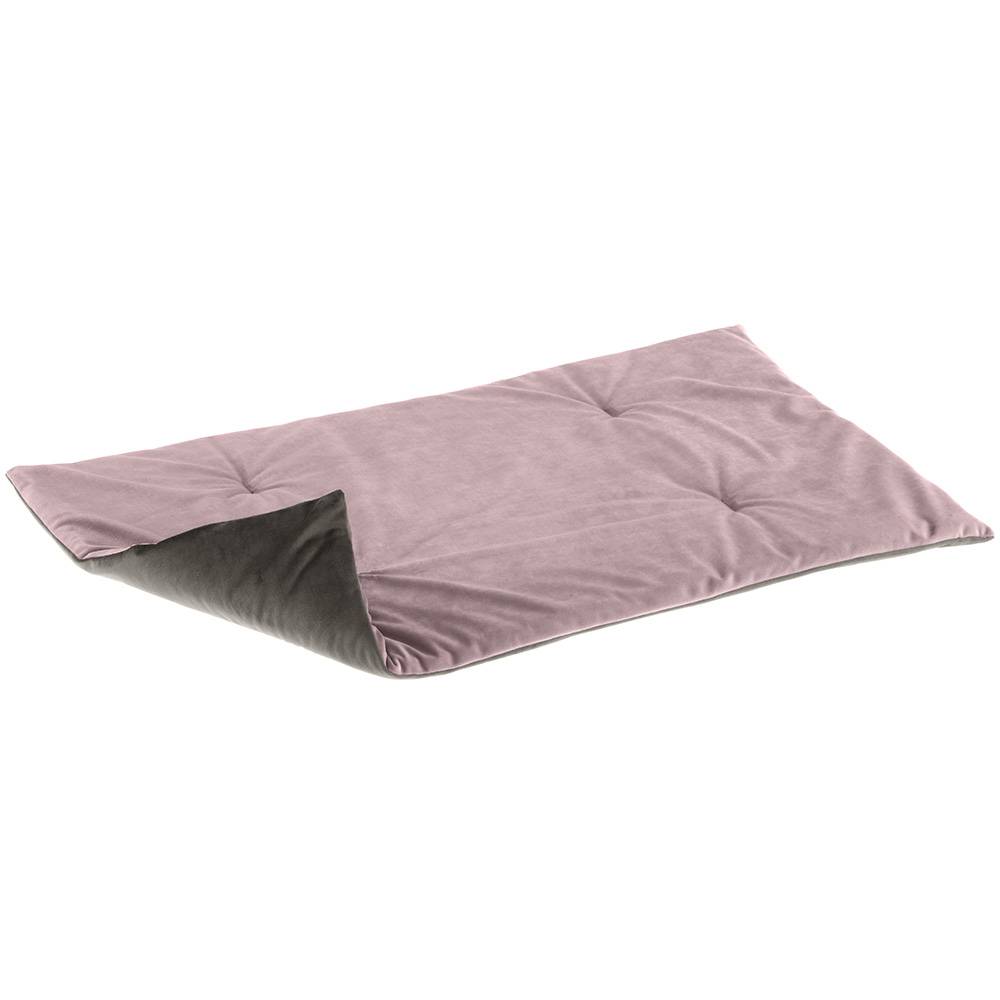 Ferplast - Ferplast couverture pour chiens et chats BARON 65, matelas lit pour animaux, double face, velours doux, lavable 65x40 rose